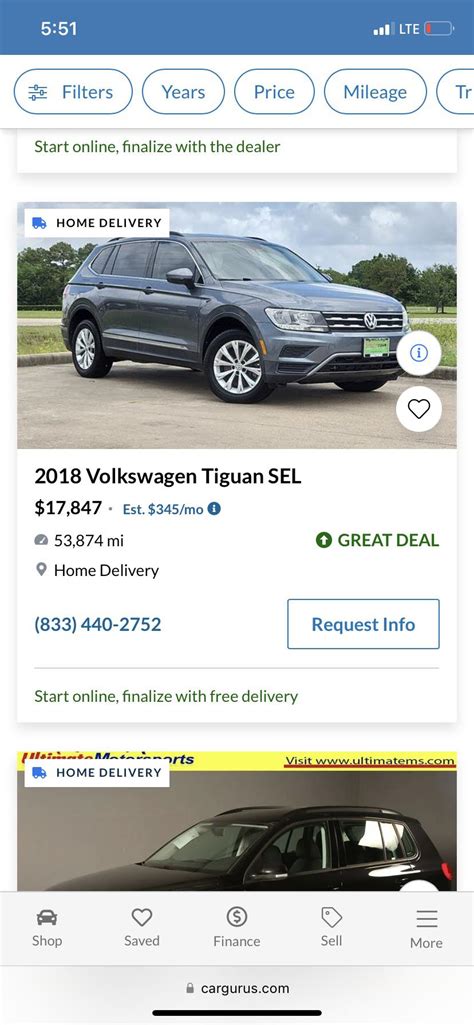 why are vw tiguans so cheap